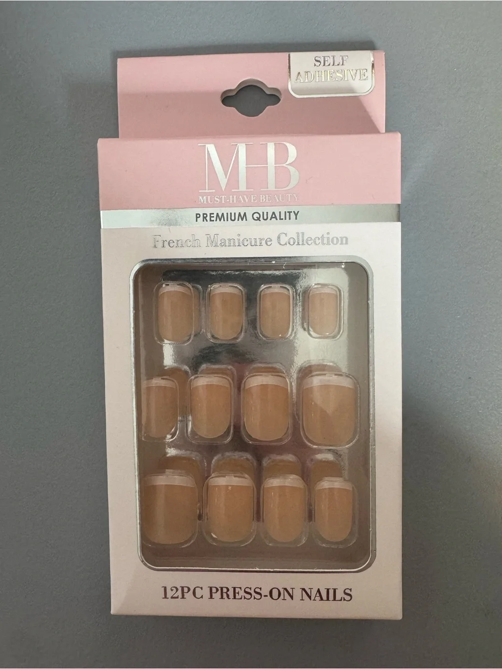 French Press-On Nails in Taupe classy